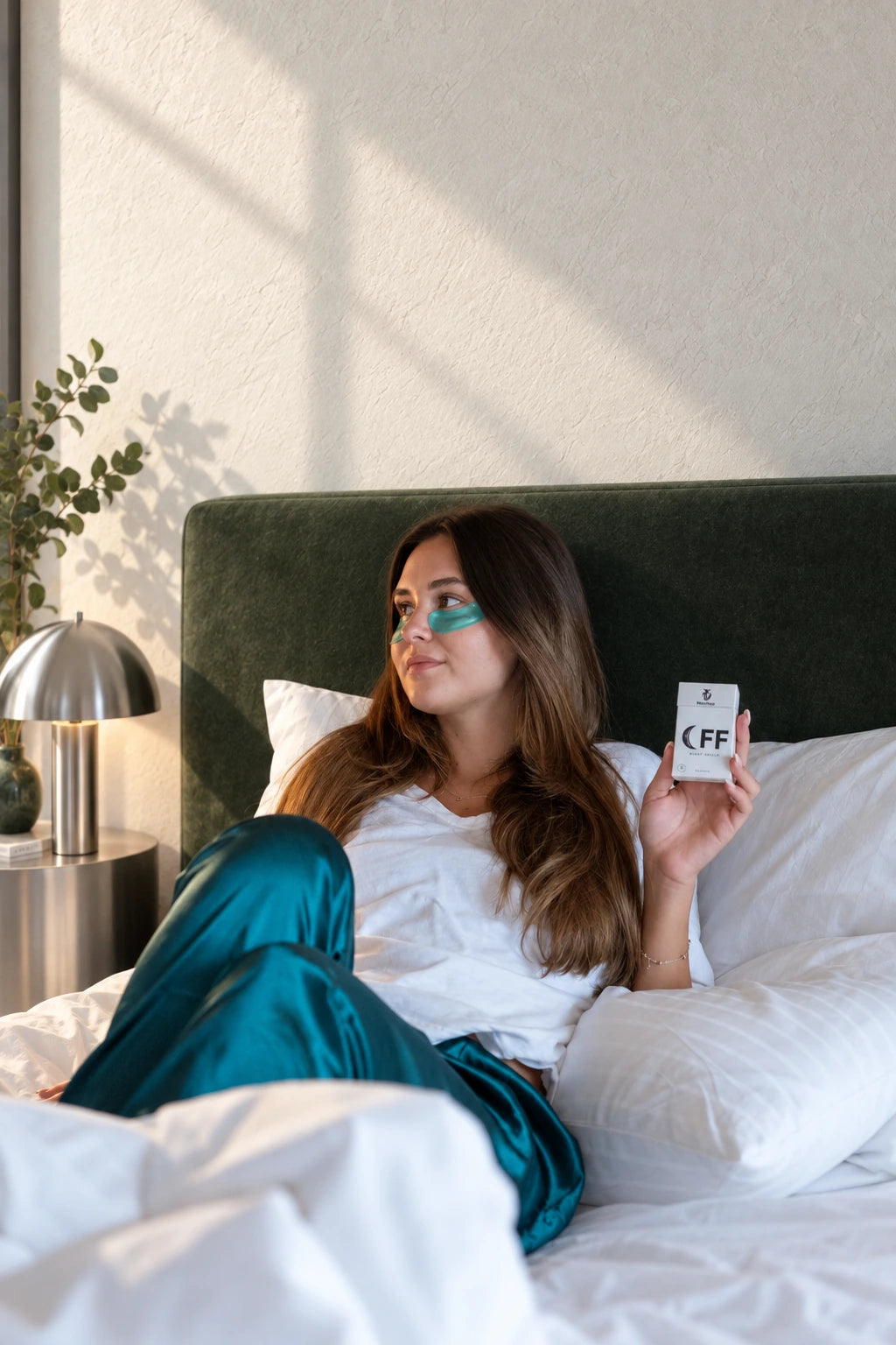 Colleen mit Night Shield im modernen Schlafzimmer